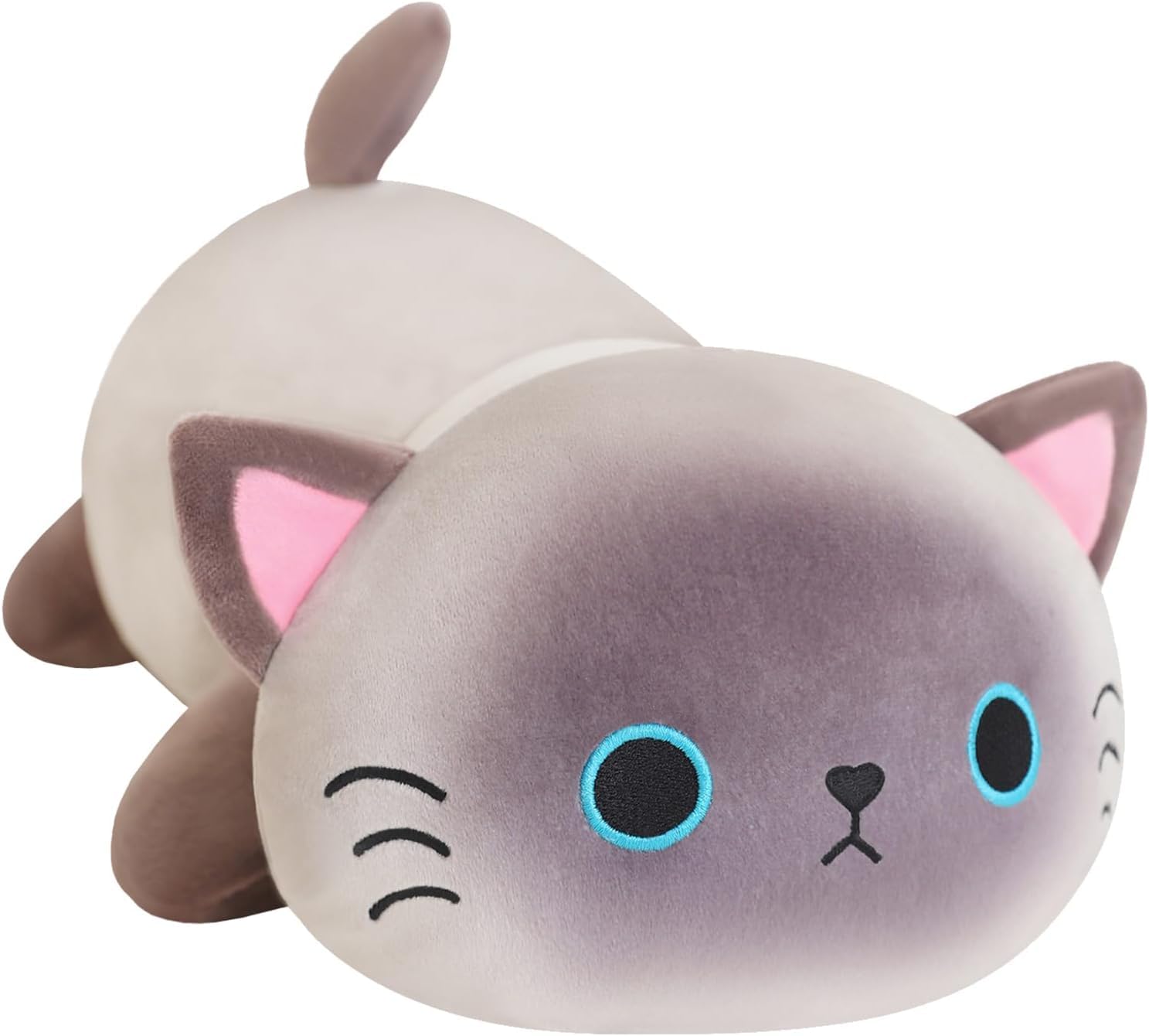 Amazon.com: SQEQE Weighted Siamese Cat Plush, Weighted Siamese Cat